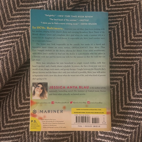 Mary Jane - Jessica Anya Blau Book - Picture 2 of 2